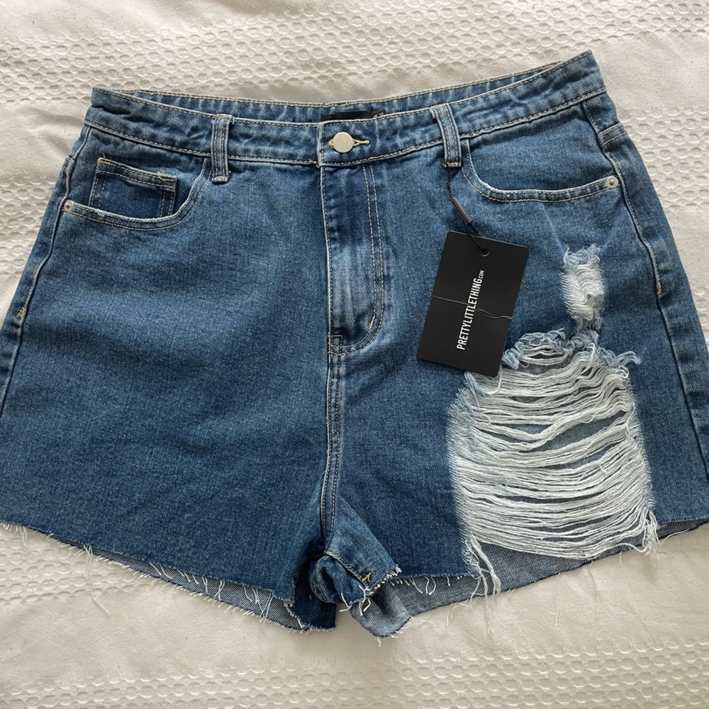PrettyLittleThing Denim Shorts Women’s 12